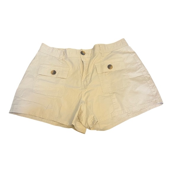 Vuori Organic Cotton Ripstop Utility Short Milkweed Cream Sz XL - Picture 2 of 4